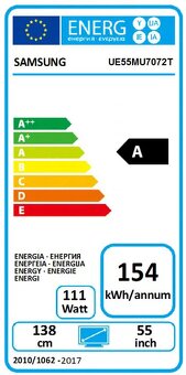 TV 4K Ultra HD 55" Samsung UE55MU7072 - 7