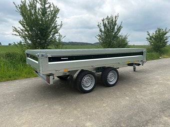 Hydraulicky sklopný přívěsný vozík, el. ovládání - 7