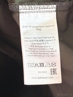 Outdoorové kalhoty Fjallraven Greenland Jeans M Reg - 7