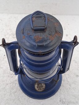 Retro petrolejová lampa - MEVA 864 - ČSSR - 7
