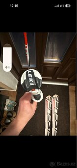 Lyze Fisher Progressor 900,Lyzaky Nordica 44EUR,Leki hulky - 7