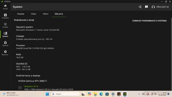 RTX 3060Ti | i7 | 16GB RAM | Herní bestie - 7