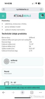 Chodítko pro seniory Lindsey - nové, záruka - 7