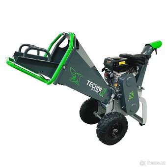 Benzínový drtič větví do 10 cm -TECHNIX DR-X100 - 7