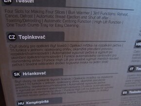 Sencor STS 5070SS toustovač topinkovač na 4 plátky - 7