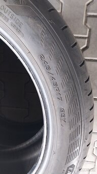 Prodám 2 x letní pneu Goodyear 245/45/17 - 7