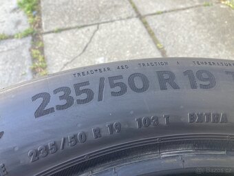 4ks letních pneumatik CONTINENTAL 235/50R19 6mm DOT2021 - 7