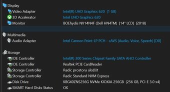 Notebook Latitude 5400, i7, 256 GB SSD,16GB RAM, WIN 11 Pro - 7