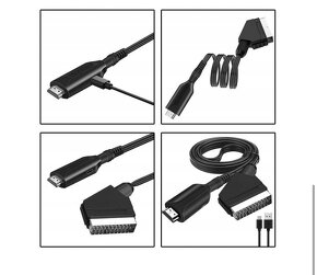 Adaptér HDMI konvertor pro scart 100cm - 7