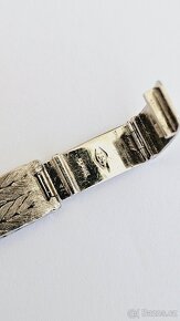 Zlaté art deko hodinky zn Jaeger-LeCoultre brilianty 18 K au - 7
