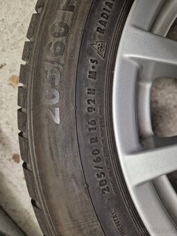 Sada alu BMW 3 205/60 R16 - 7