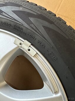 Prodám použitou zimní sadu Volvo 5x108 205/60/16 - 7