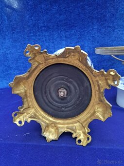 Porcelánová, petrolejová lampa Míšen - 7