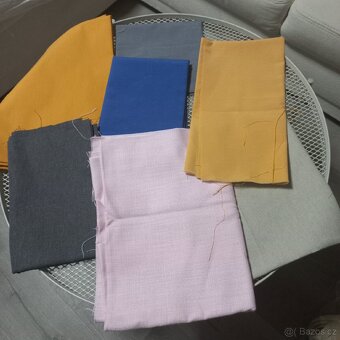 Bavlněné látky různé - 5 kg - 7