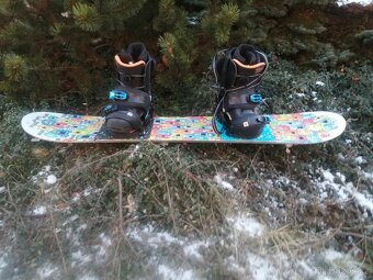 snowboard burton 130 + boots 38 - 7