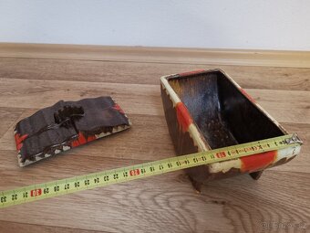 Starožitná keramická dóza - 7