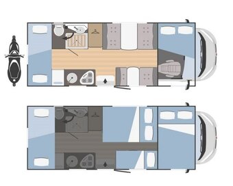 NOVÝ obytný vůz Fiat Ducato, Rimor, SARUS 9 - 7