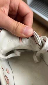 Pánské tenisky Gucci Ace Ghost White Leather Red GG Logo - 7