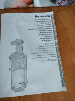 Šnekový odšťavňovač Panasonic MJ-L500 - 7