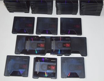MD minidisc SONY 74min., s obaly, sada 9ks - 7