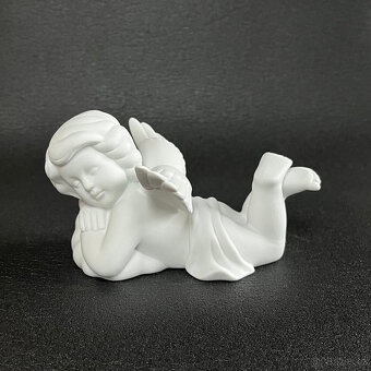 Rosenthal Soška Ležící Anděl D 16 cm - 7