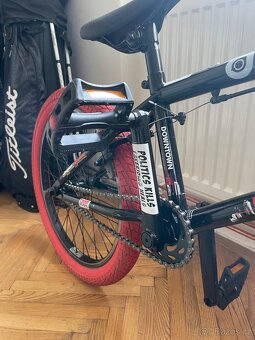 Červené BMX kolo Haro Downtown DLX - 7