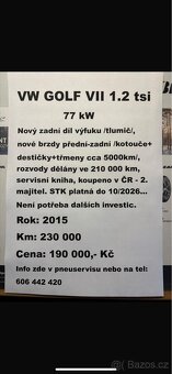 VW Golf VII 1.2 TSI - 7