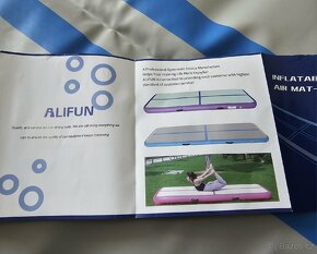 Nafukovací matrace Alifun,Tejp páska, dámská hračka - 7