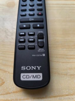 Pěkný Dálkový ovladač SONY RM-D37M + Nové Baterie Philips - 7