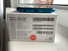 Redmi 9 4/64GB NFC, DualSIM, zelený - 7