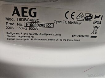 Sušička AEG 9kg - 7