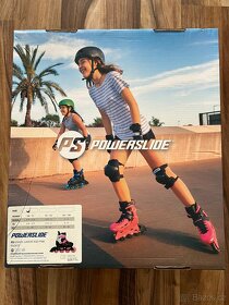 Dětské kolečkové brusle Powerslide Khaan Junior SQD Pink - 7