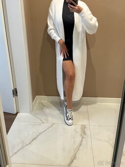 Luxusní kardigan dlouhý - 7