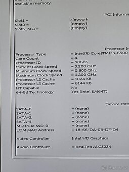 Dell OptiPlex 7040 SFF (Intel i5-6500, 16GB RAM) WiFi - 7