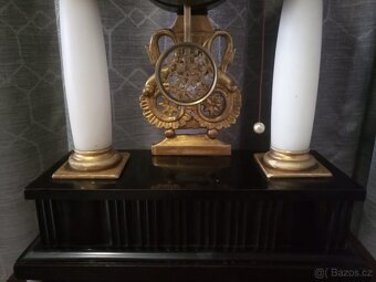 Sloupkové biedermayerské hodiny - 7