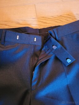 Pánský vintage oblek Hugo Boss - Super 100 - 7