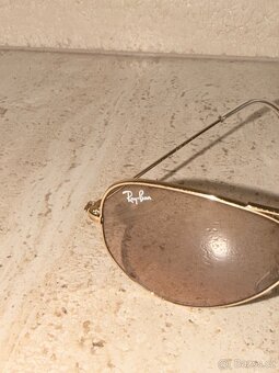 Sluneční brýle Ray-Ban Aviator (zlaté/hnědé) - 7