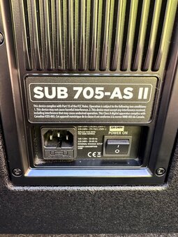 RCF SUB 705 AS II -Aktivní subwoofer - 7