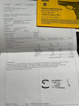 Plynová pistole Vector CP1 - 7