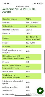 Elektrokoloběžka Viron XL 700 pro - 7