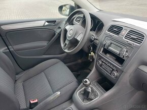 Volkswagen Golf 6 VI 1.4 Mpi 59 KW 5/2009 159 tkm vyhř. sed - 7