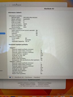 Apple MacBook Air 13, M2, 8GB RAM/512GB SSD, 2022, Stříbrný - 7