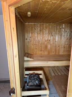 Finská sauna Karibu s kamny - 7