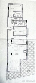 Luxusní byt 4+kk, o velikosti 118,82 m2 + 46,7m2 terasa, v u - 7