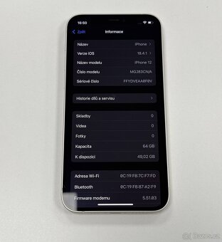 iPhone 12 64GB ✅ BATERIE 89% ZARUKA - 7