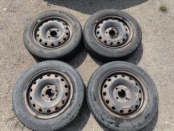 175/65 R14 celoroční Continental 6-7mm + disk Peugeot 206 - 7