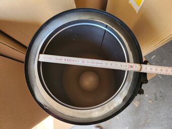 Komín nerezový izolovaný průměr 200mm, NOVÝ 5M. - 7