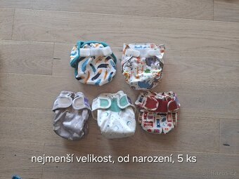 Vícevrstvé pleny xkko a plenkové kalhotky, od narození - 7