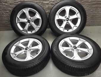 17" Originál Audi Q3 Kodiaq Tiguan 5x112 zimní pneu 7m - 7