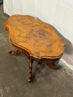 Barokní konferenční stolek (133014) - 7